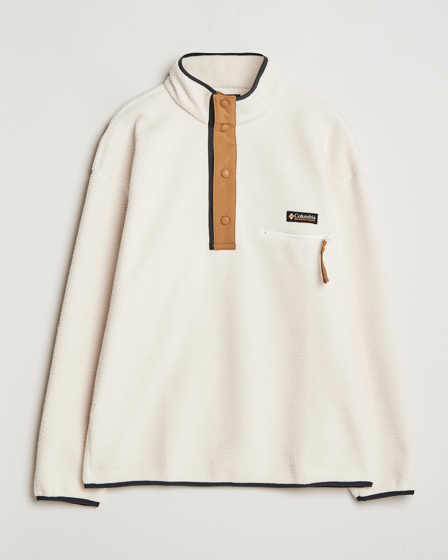 Mies | Puserot | Columbia | Helvetia Half Snap Fleece Chalk