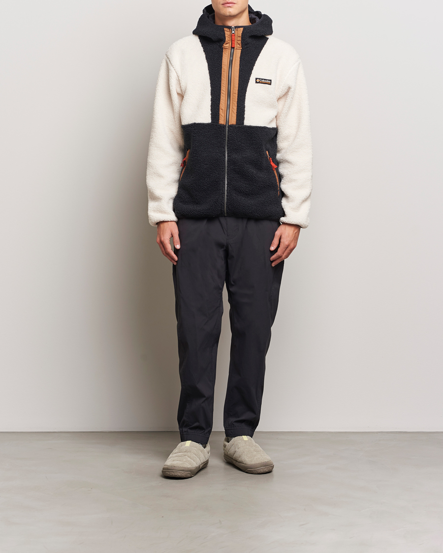 Mies | Puserot | Columbia | Backbowl Full Zip Fleece Hoodie Chalk/Black