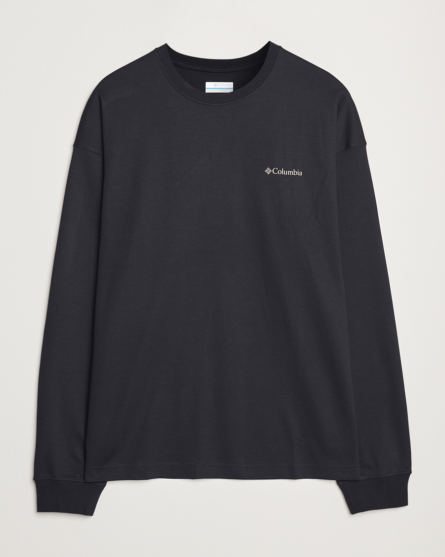 Mies | T-paidat | Columbia | Duxbery Relaxed Long Sleeve T-Shirt Black