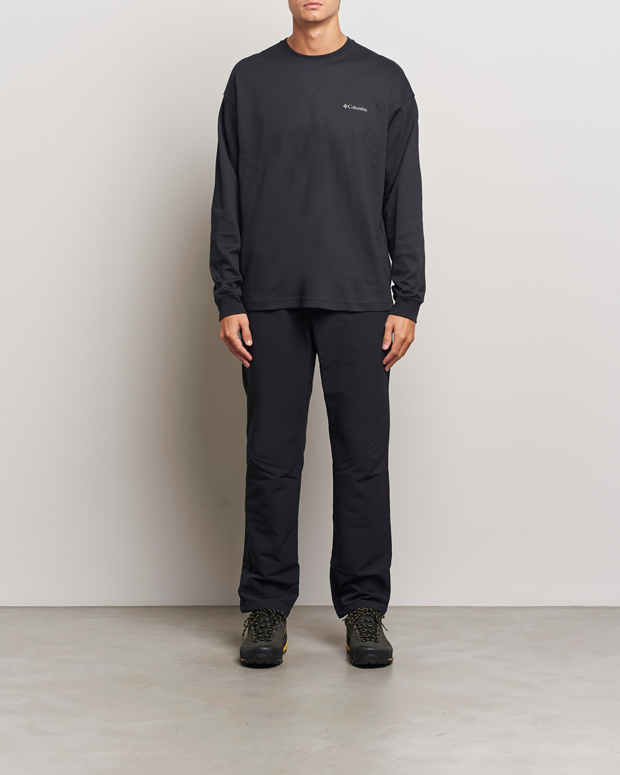 Mies | T-paidat | Columbia | Duxbery Relaxed Long Sleeve T-Shirt Black