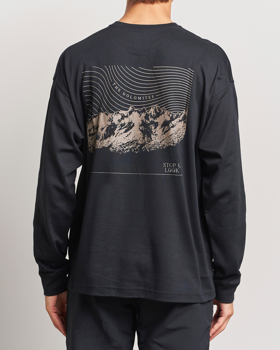 Mies | T-paidat | Columbia | Duxbery Relaxed Long Sleeve T-Shirt Black