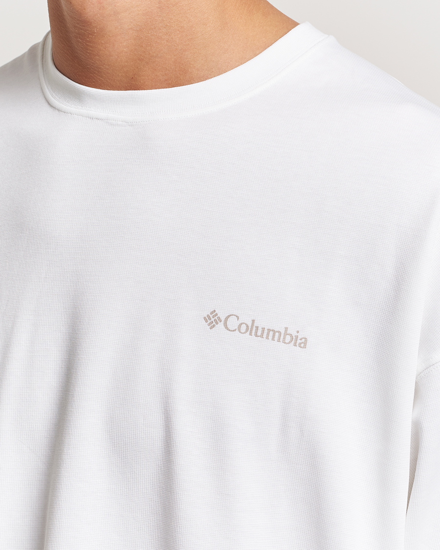 Mies | T-paidat | Columbia | Duxbery Relaxed Long Sleeve T-Shirt White