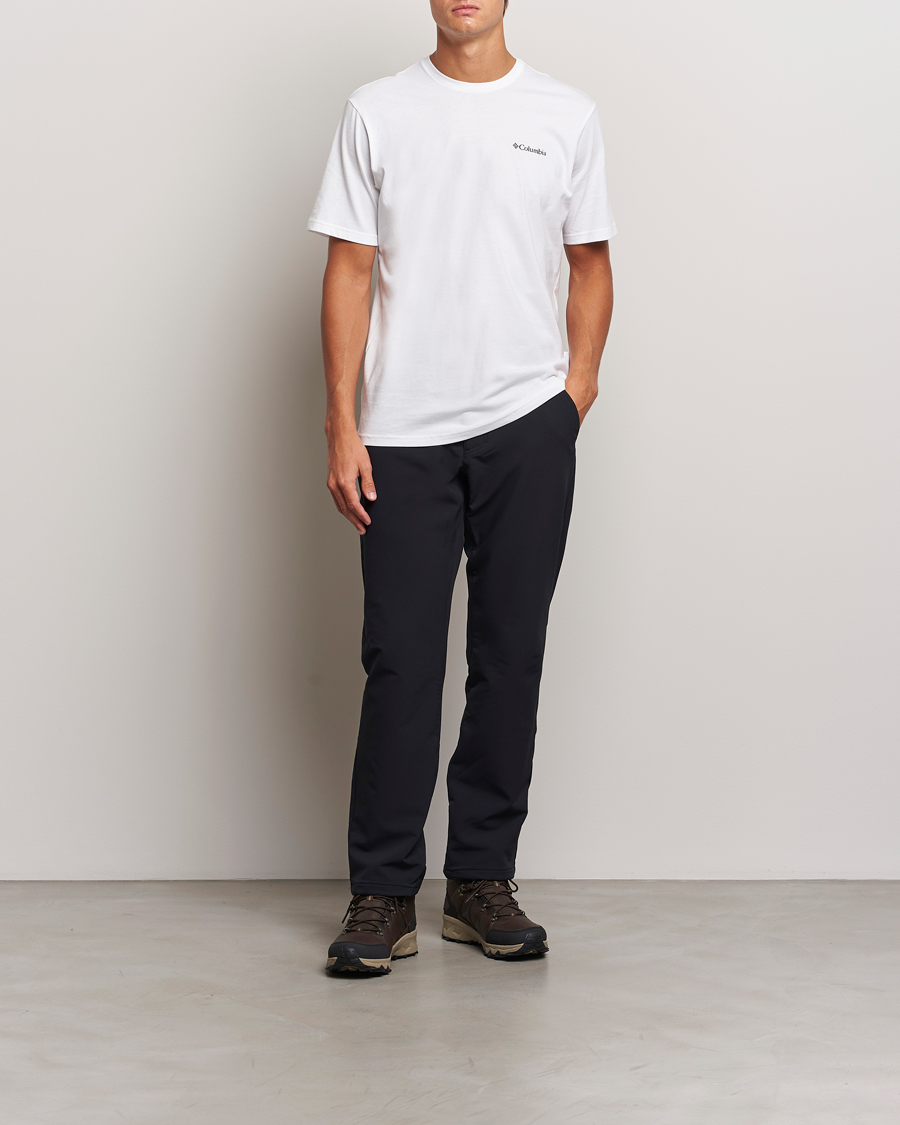 Mies | T-paidat | Columbia | Rockaway River Back T-Shirt White