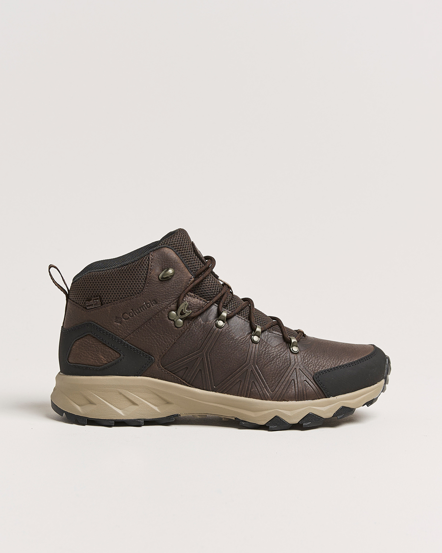 Mies | Columbia Peakfreak Mid Outdry Leather Sneaker Cordovan | Columbia | Peakfreak Mid Outdry Leather Sneaker Cordovan
