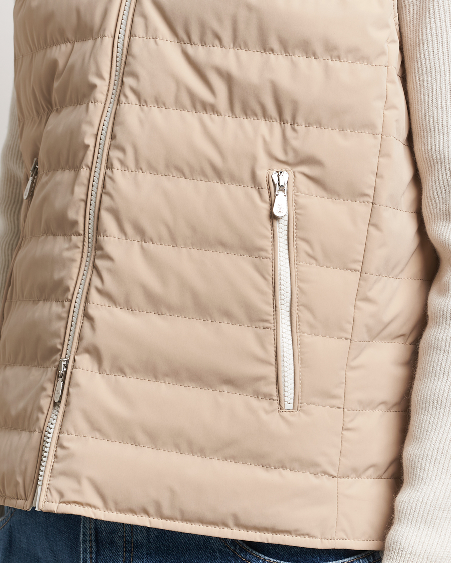 Mies | Takit | Brunello Cucinelli | Nylon Gilet Sand