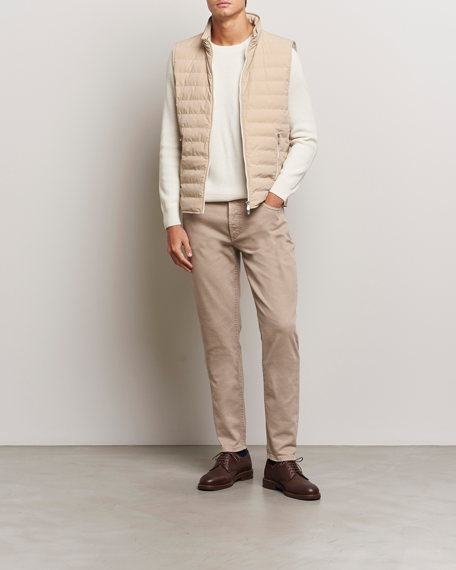 Mies | Housut | Brunello Cucinelli | Traditional Fit 5-Pocket Pants Beige
