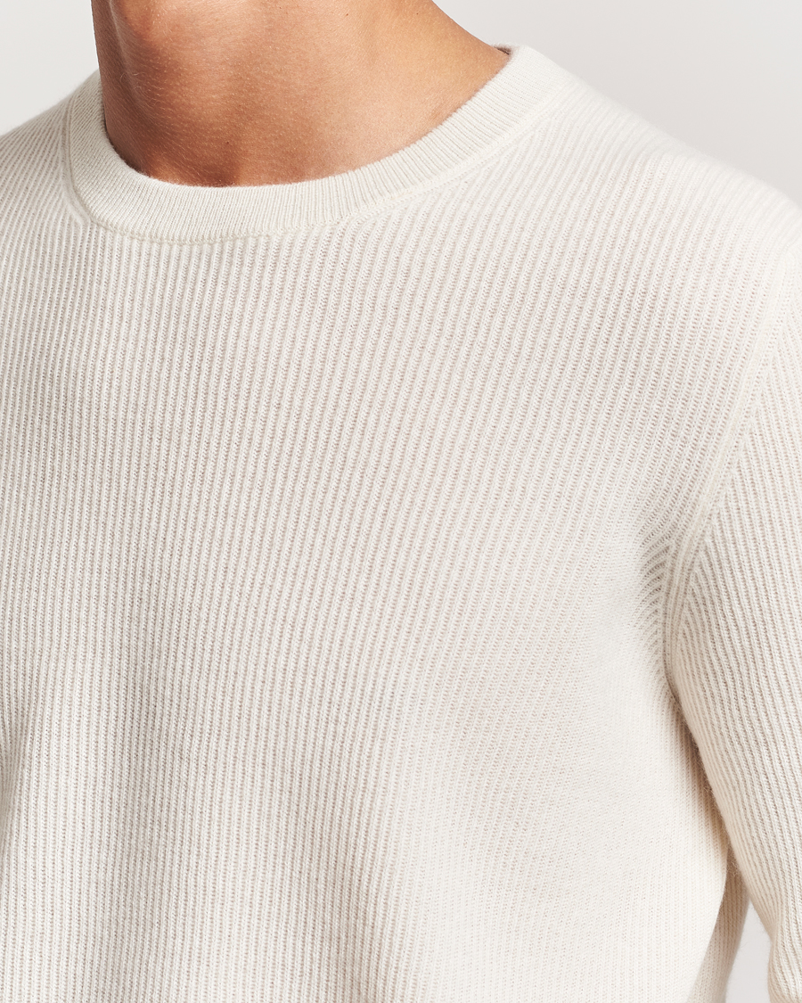 Mies | Puserot | Brunello Cucinelli | Cashmere Rib Crew Neck Sweater Panama