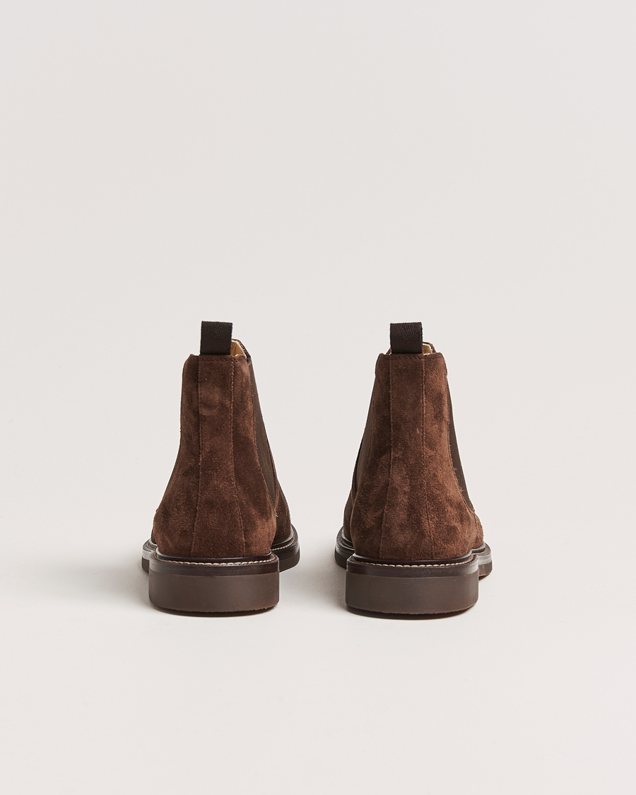 Mies | Brunello Cucinelli Chelsea Boots Dark Brown Suede | Brunello Cucinelli | Chelsea Boots Dark Brown Suede