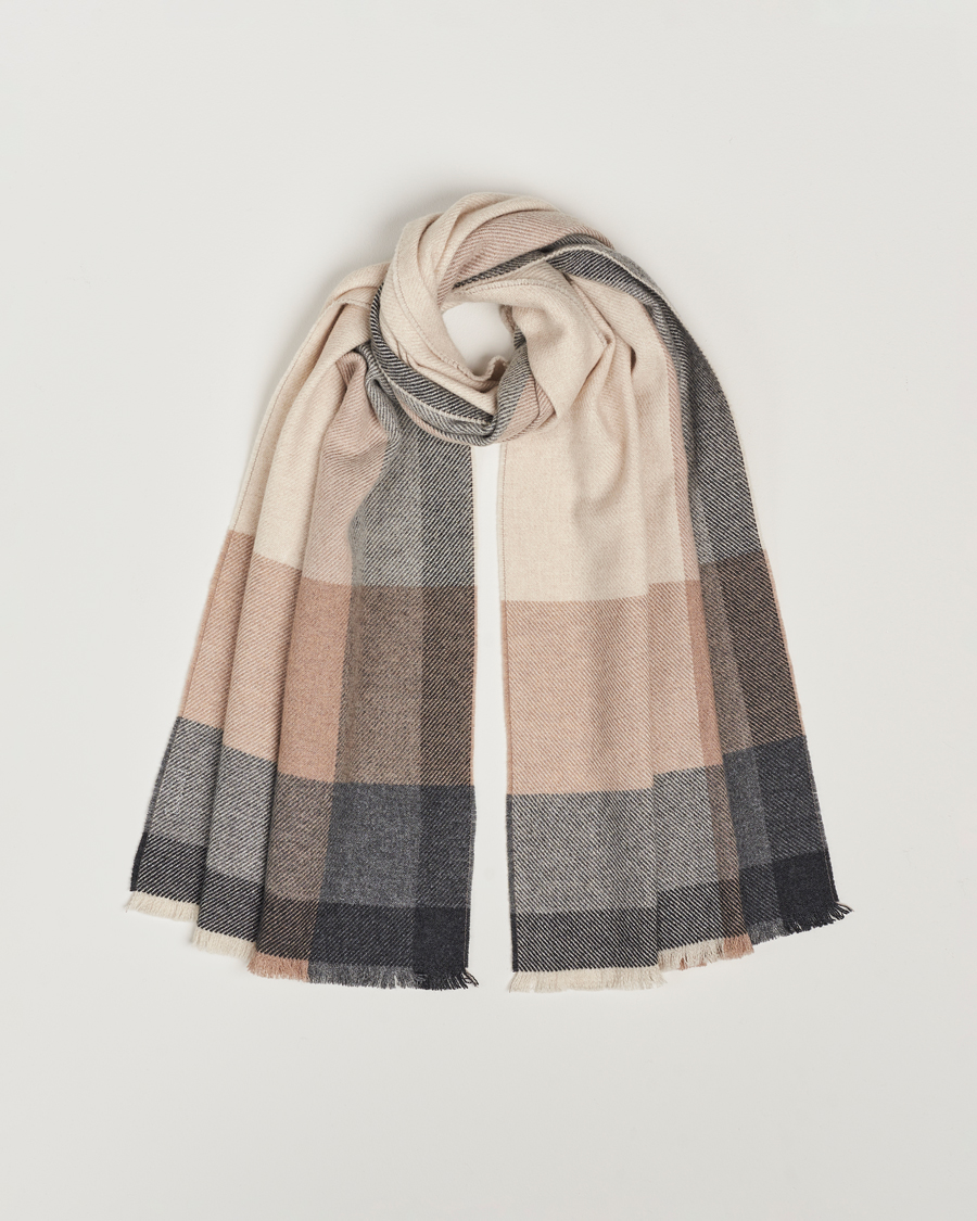 Mies | Brunello Cucinelli Wool/Cashmere Scarf Grey/Beige | Brunello Cucinelli | Wool/Cashmere Scarf Grey/Beige