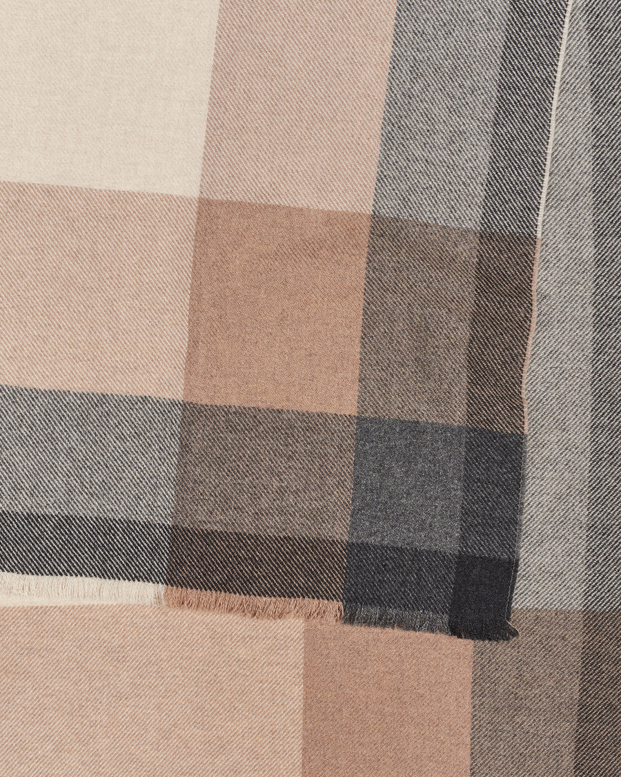 Mies | Brunello Cucinelli Wool/Cashmere Scarf Grey/Beige | Brunello Cucinelli | Wool/Cashmere Scarf Grey/Beige