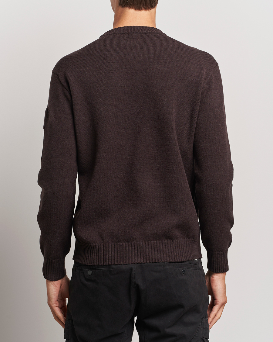 Mies | Puserot | C.P. Company | Metropolis Knitted Crew Neck Brown