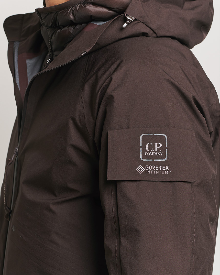 Mies | Takit | C.P. Company | Metropolis Gore-Tex Padded 2 in 1 Jacket Brown