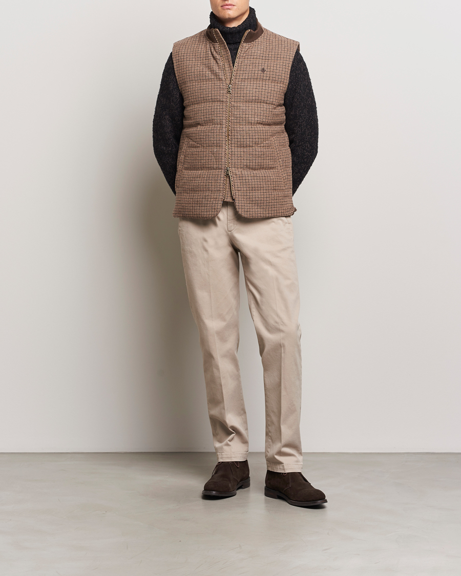 Mies | Takit | Morris | Welch Wool Gilet Brown