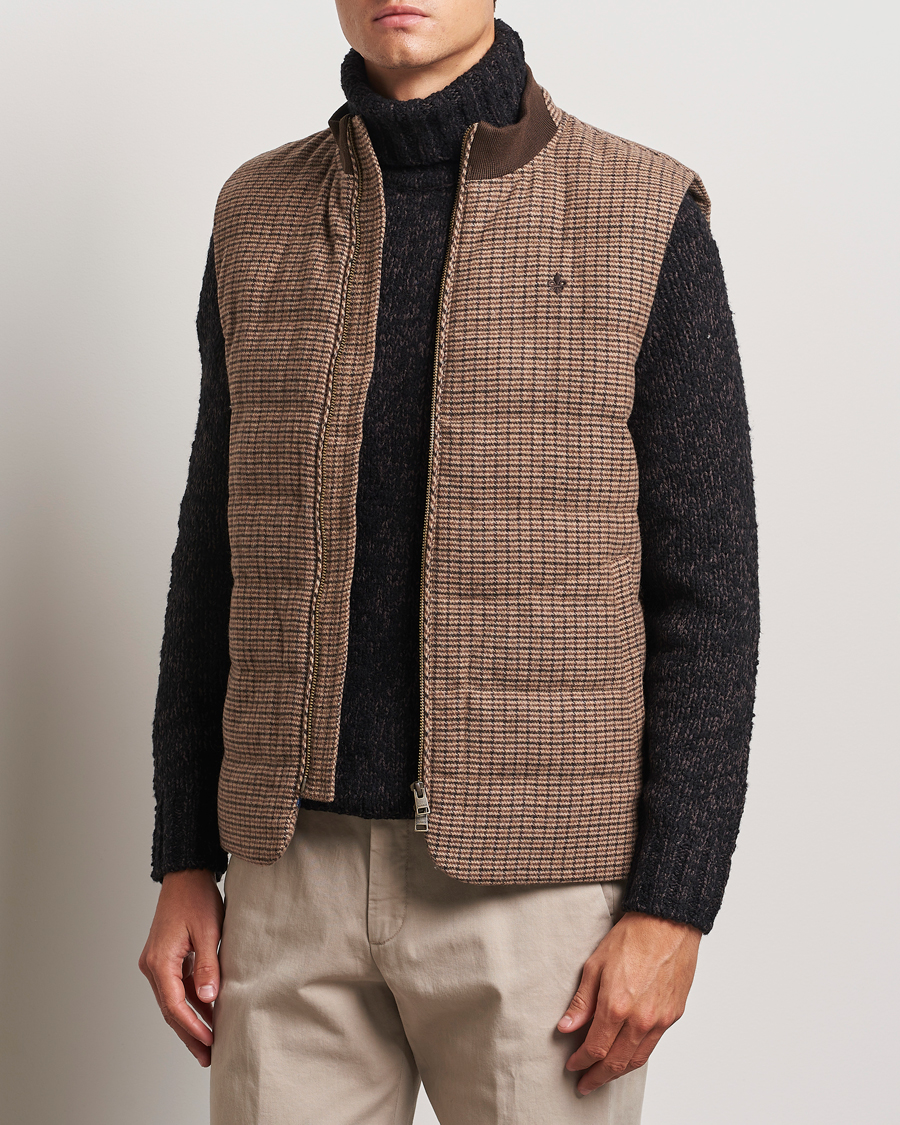 Mies | Takit | Morris | Welch Wool Gilet Brown