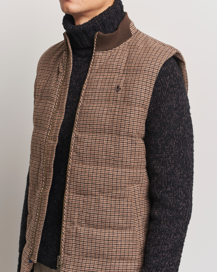 Mies | Takit | Morris | Welch Wool Gilet Brown