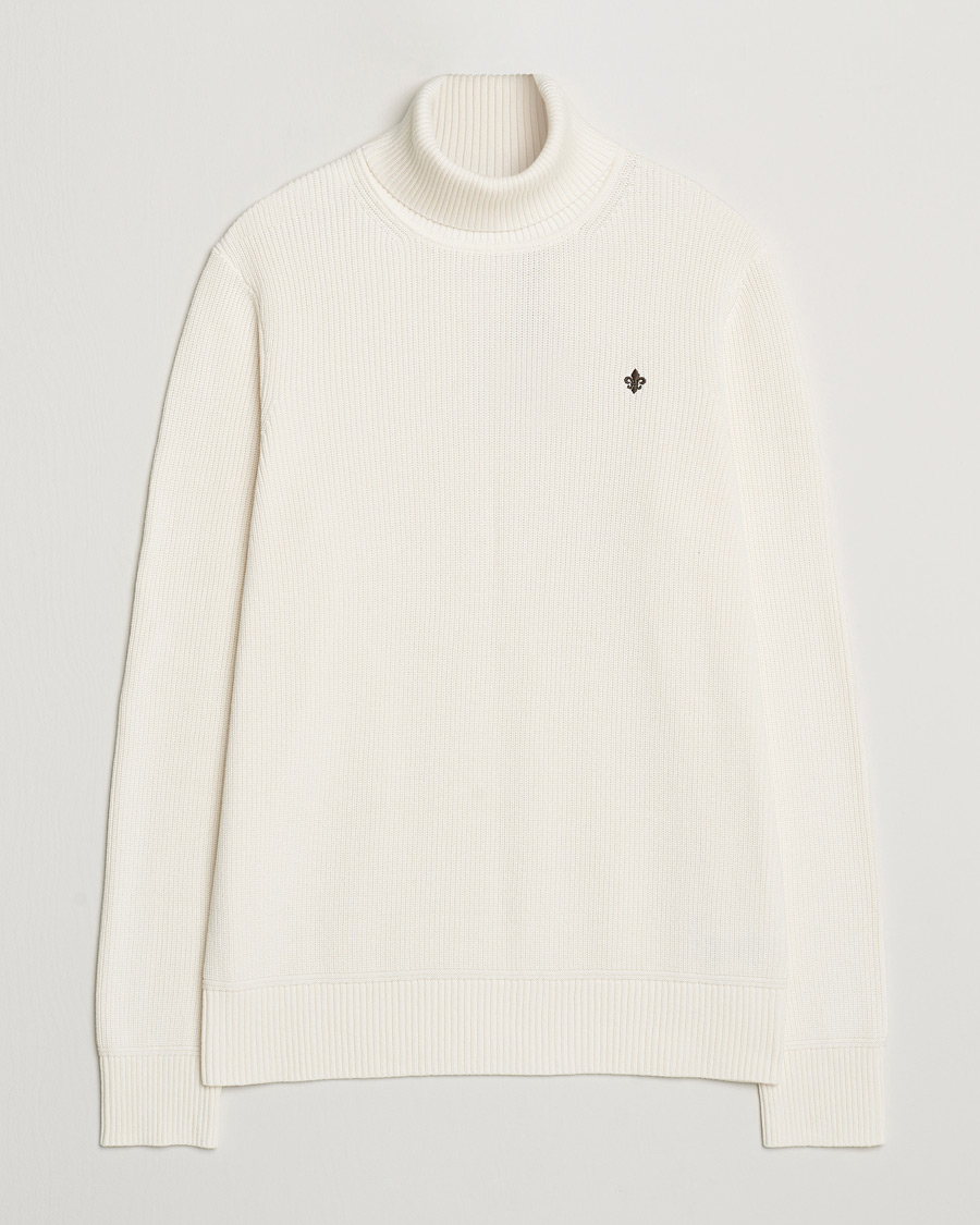 Mies | Puserot | Morris | Bernard Cotton Rollneck White