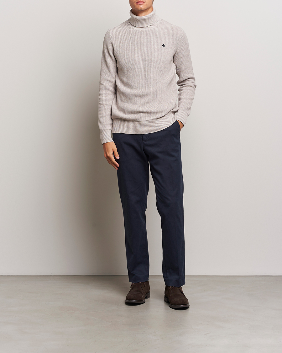 Mies | Puserot | Morris | Bernard Cotton Rollneck Khaki