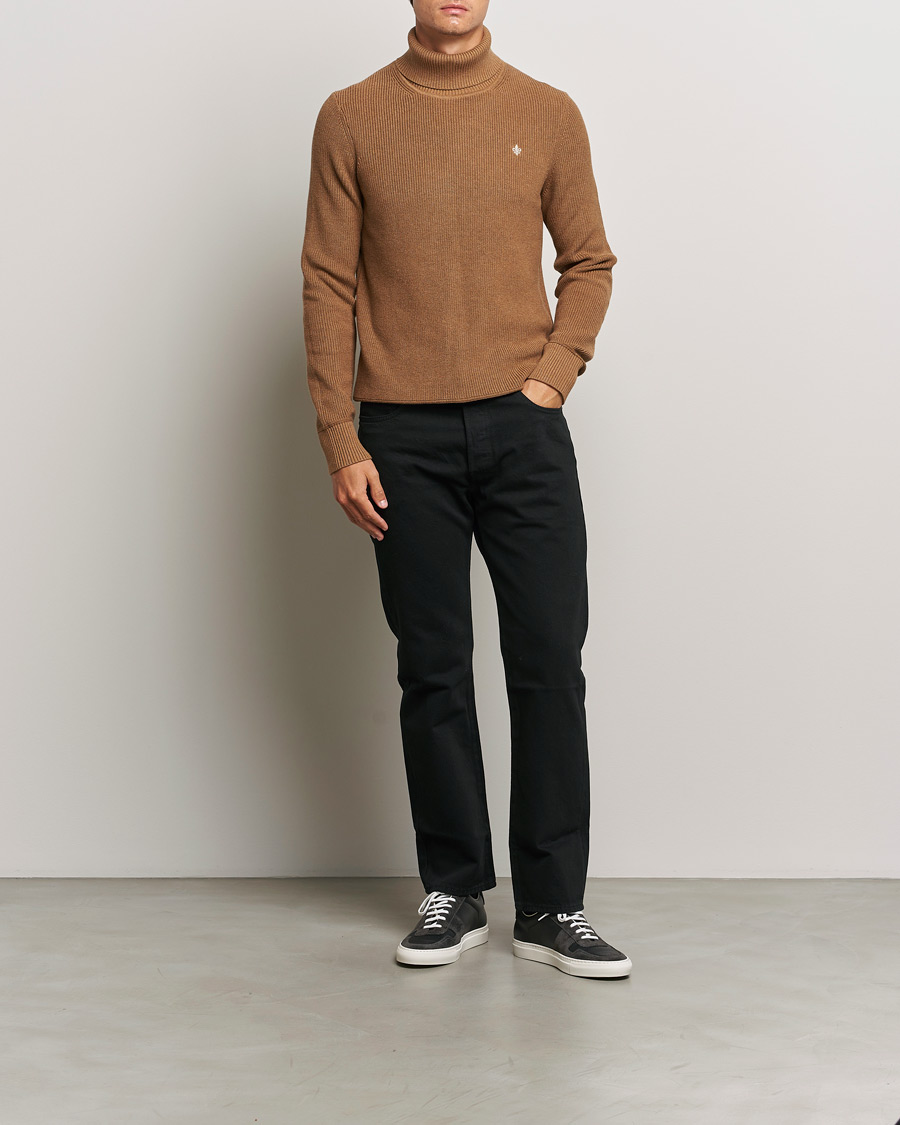 Mies | Puserot | Morris | Bernard Cotton Rollneck Camel