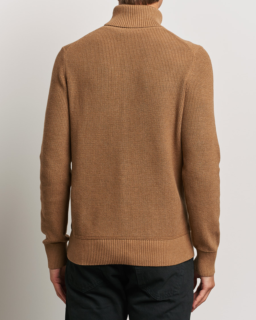 Mies | Puserot | Morris | Bernard Cotton Rollneck Camel