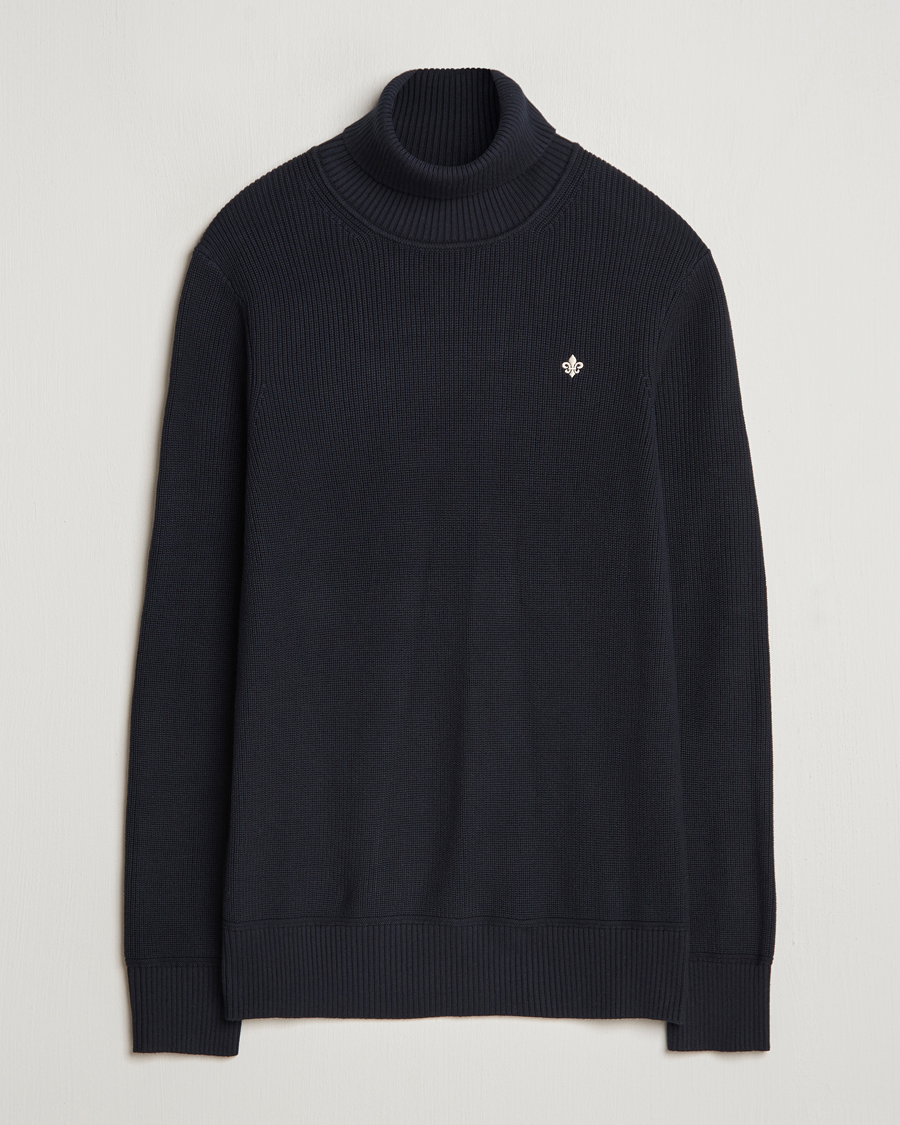 Mies | Puserot | Morris | Bernard Cotton Rollneck Blue