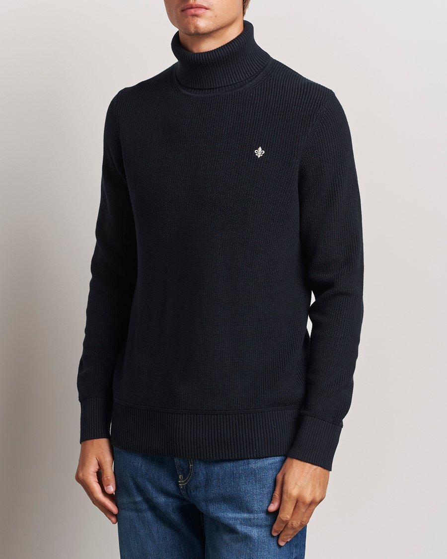 Mies | Puserot | Morris | Bernard Cotton Rollneck Blue