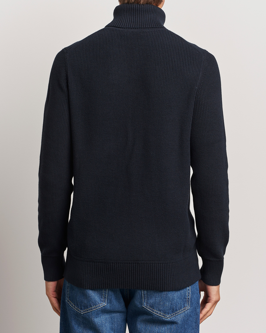 Mies | Puserot | Morris | Bernard Cotton Rollneck Blue