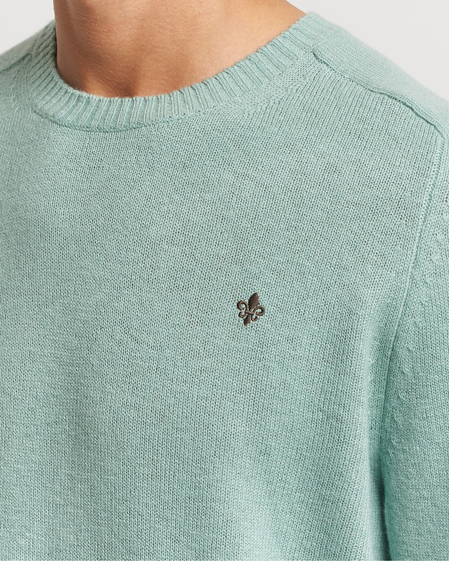 Mies | Puserot | Morris | Hertford Merino Crew Neck Green
