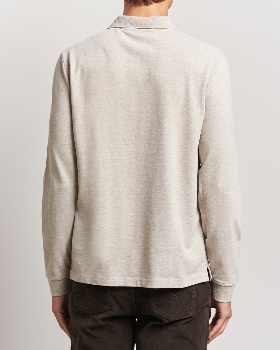 Mies | Puserot | Morris | Camden Long Sleeve Polo Khaki