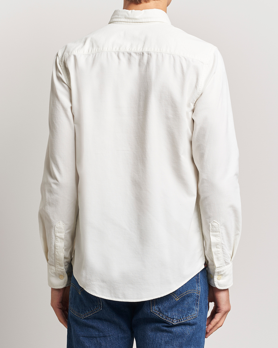 Mies | Kauluspaidat | Morris | Douglas Corduroy Shirt Off White
