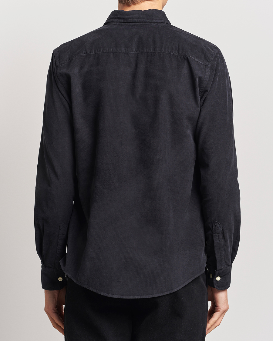 Mies | Kauluspaidat | Morris | Douglas Corduroy Shirt Grey