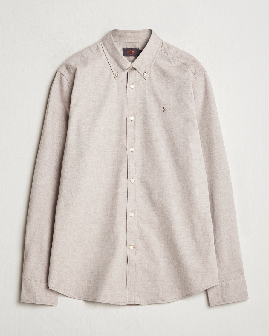 Mies | Kauluspaidat | Morris | Watts Flannel Shirt Khaki