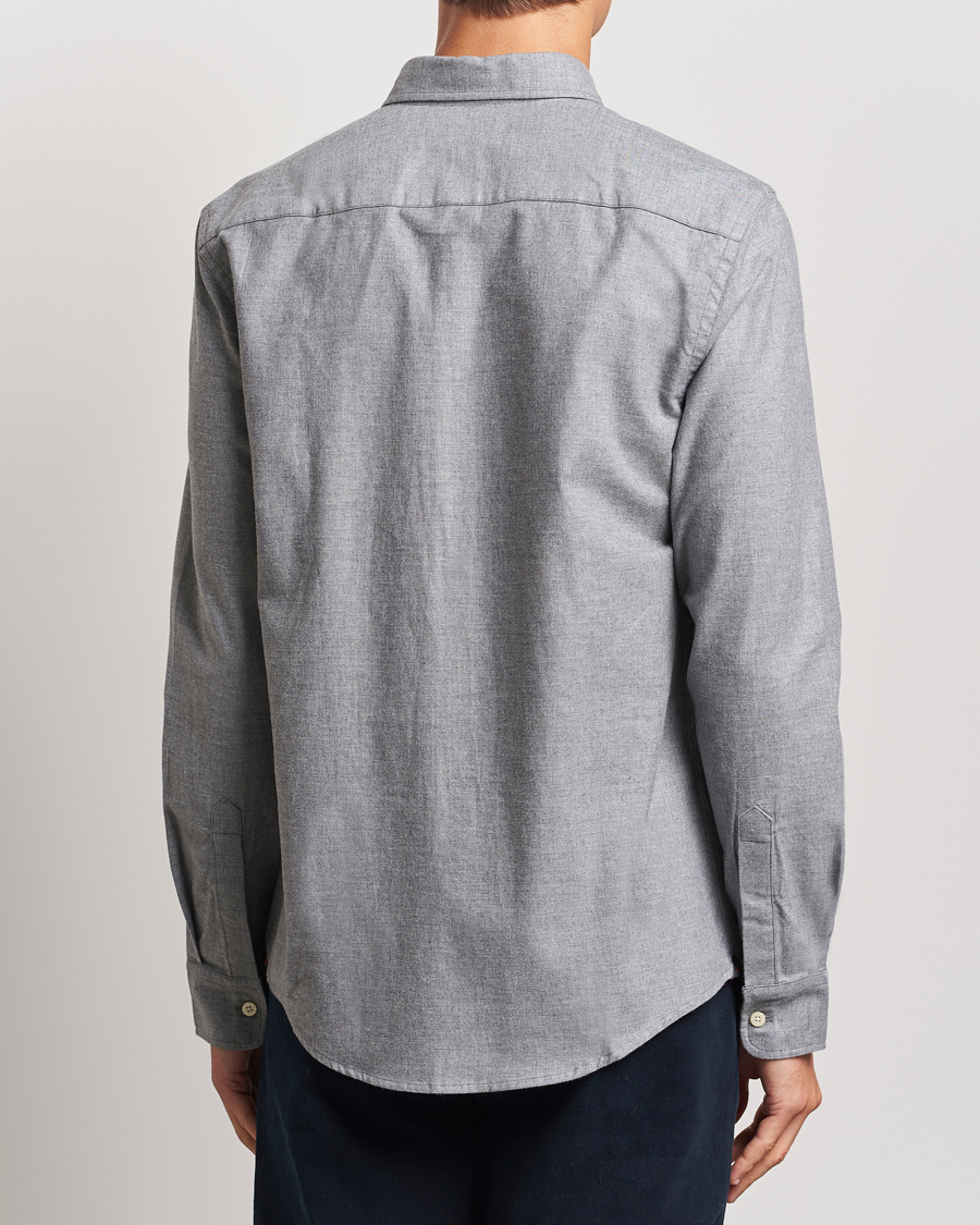 Mies | Kauluspaidat | Morris | Watts Flannel Shirt Grey