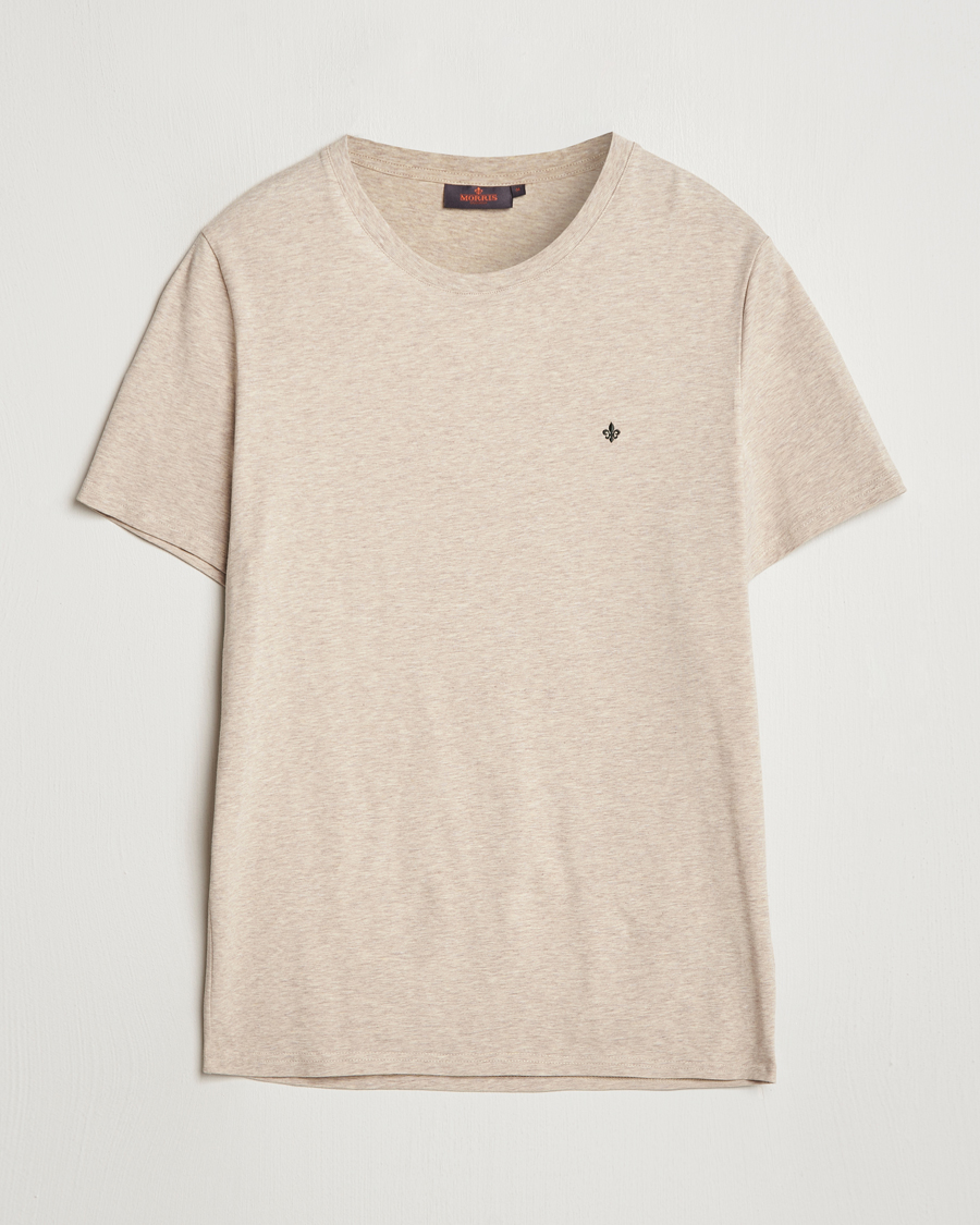 Mies | T-paidat | Morris | James Crew Neck Tee Khaki