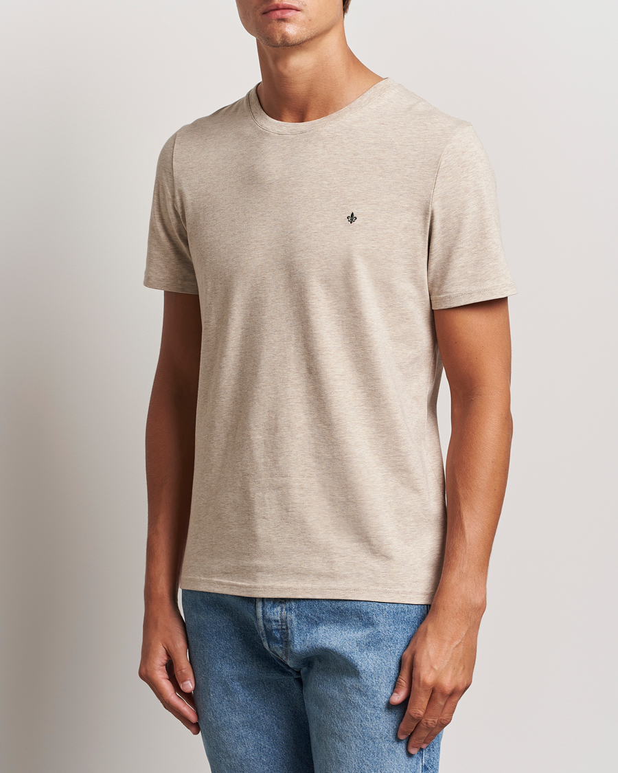 Mies | T-paidat | Morris | James Crew Neck Tee Khaki