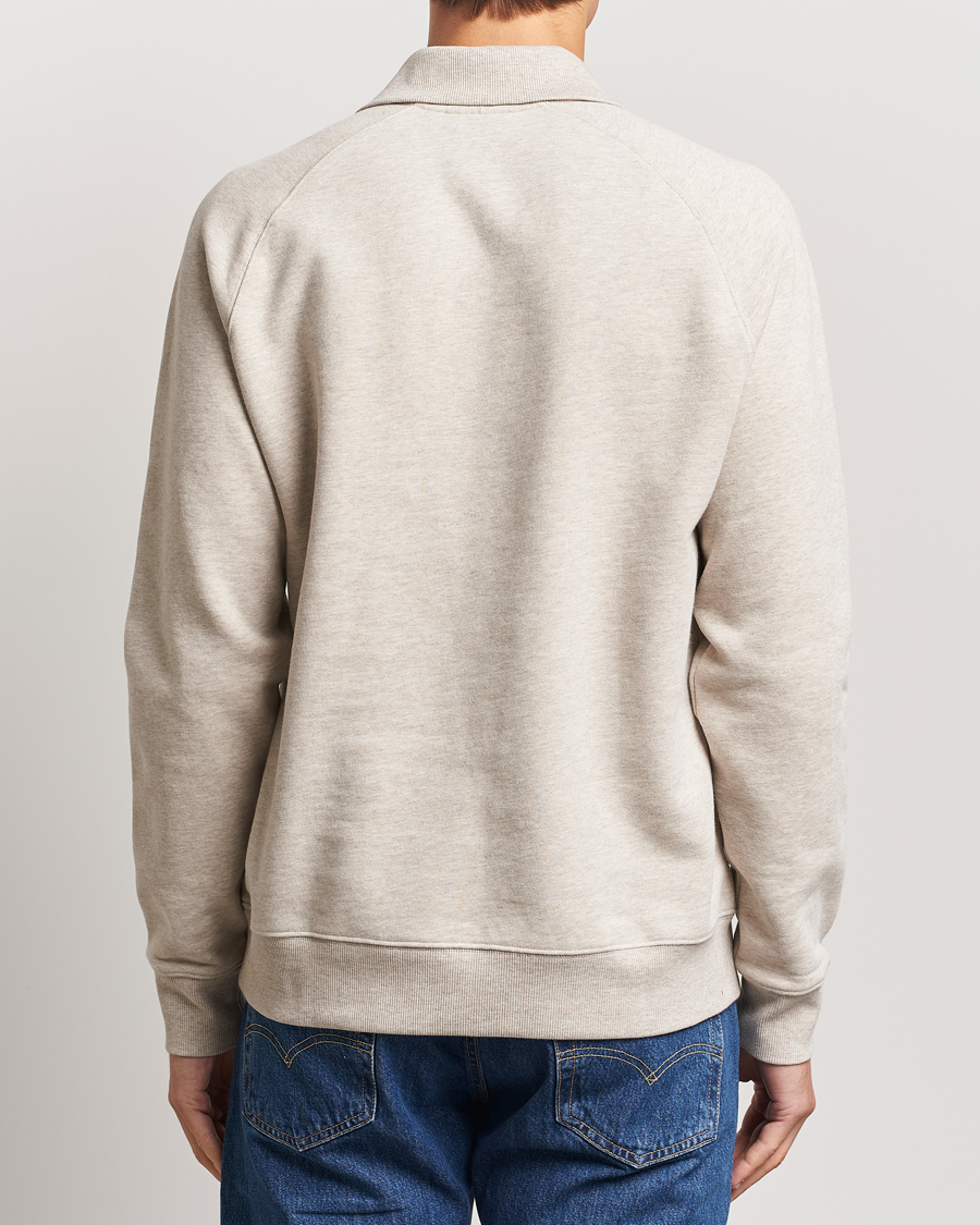 Mies | Puserot | Morris | Maryon Half Zip Sweatshirt Khaki