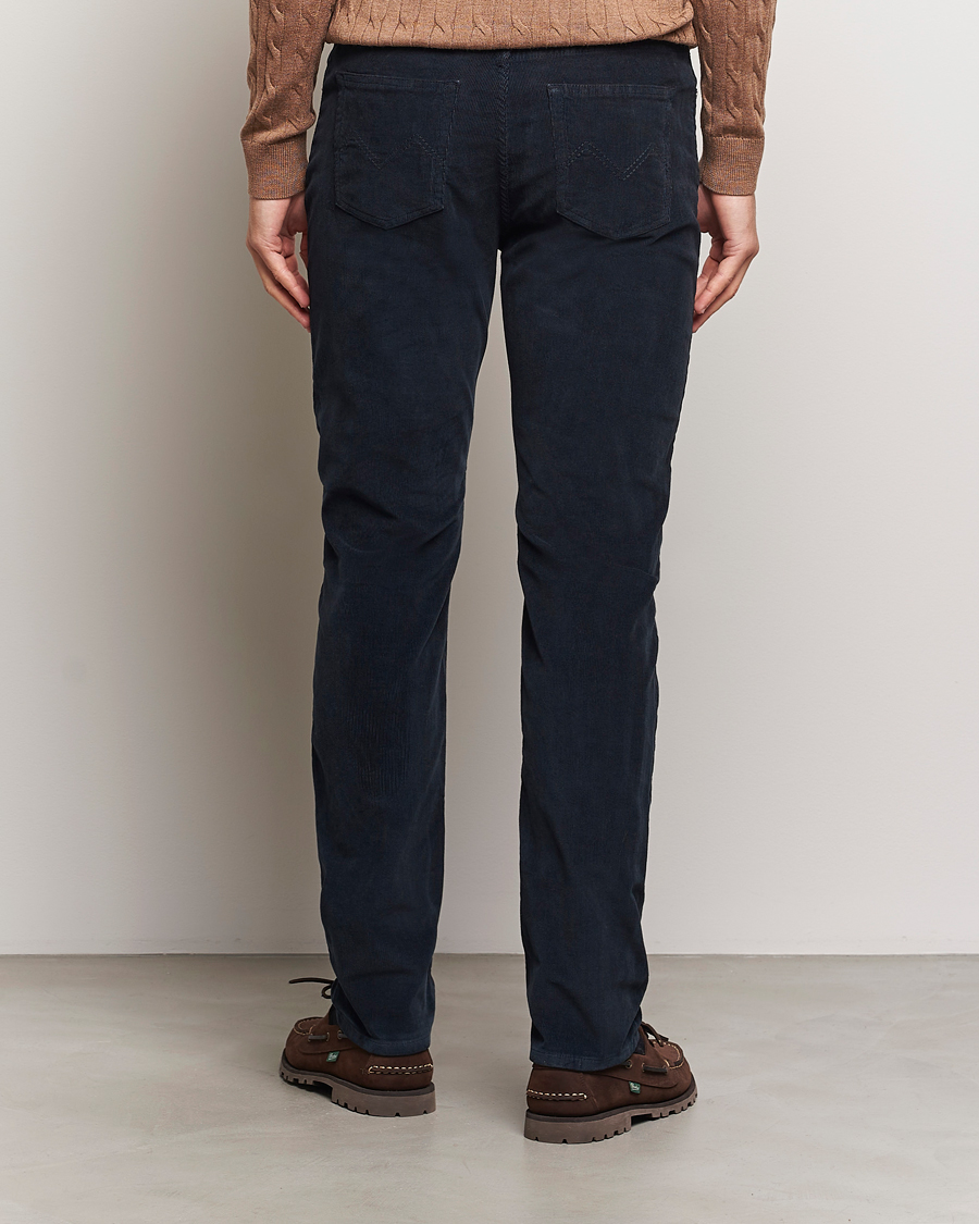 Mies | Housut | Morris | James Corduroy 5-Pocket Pant Navy