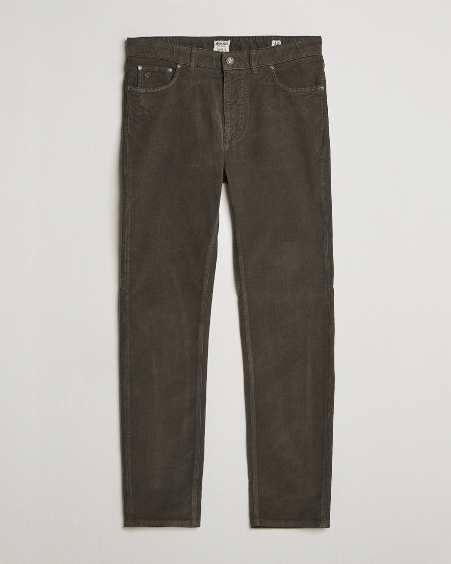Mies | Housut | Morris | James Corduroy 5-Pocket Pant Olive