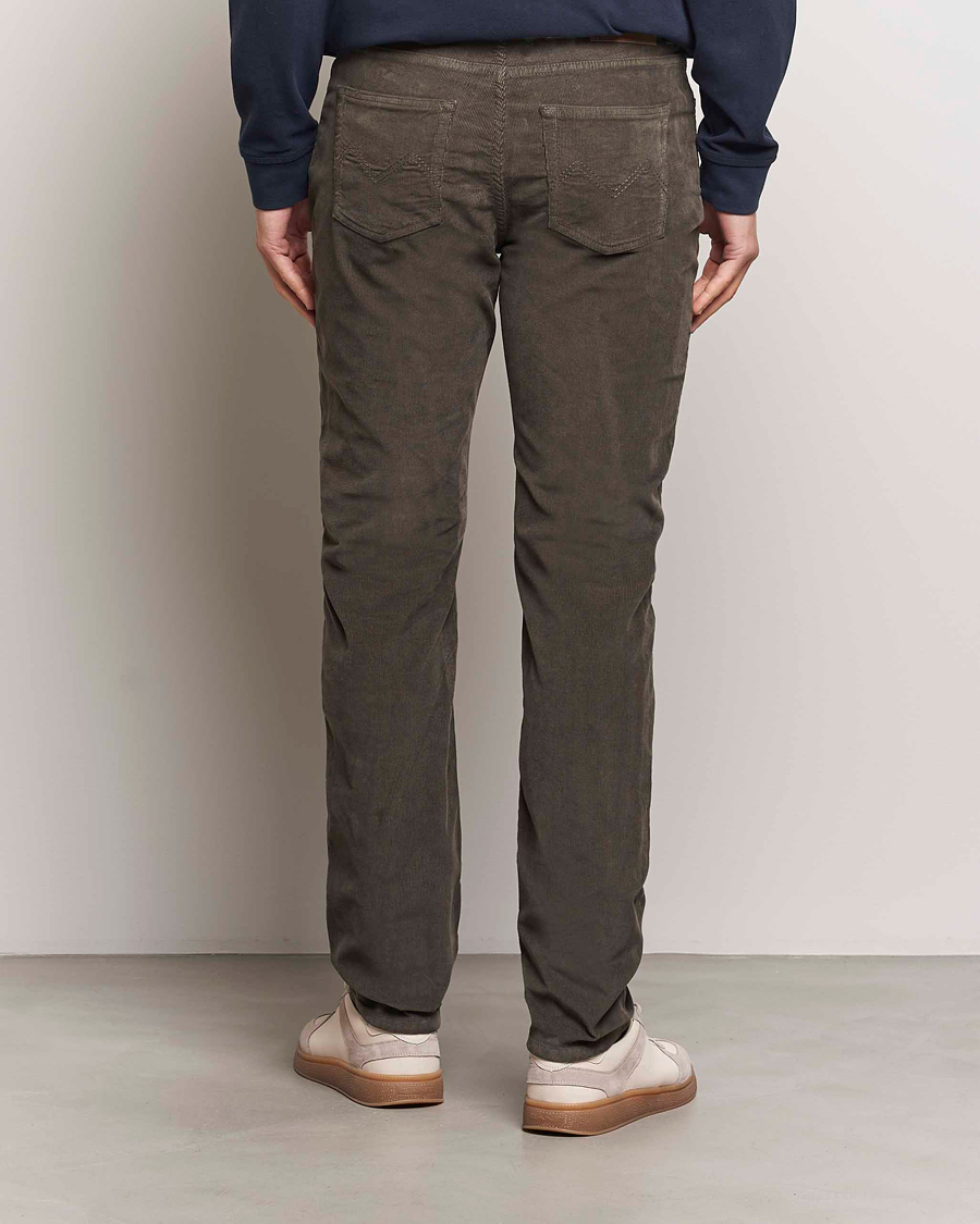 Mies | Housut | Morris | James Corduroy 5-Pocket Pant Olive