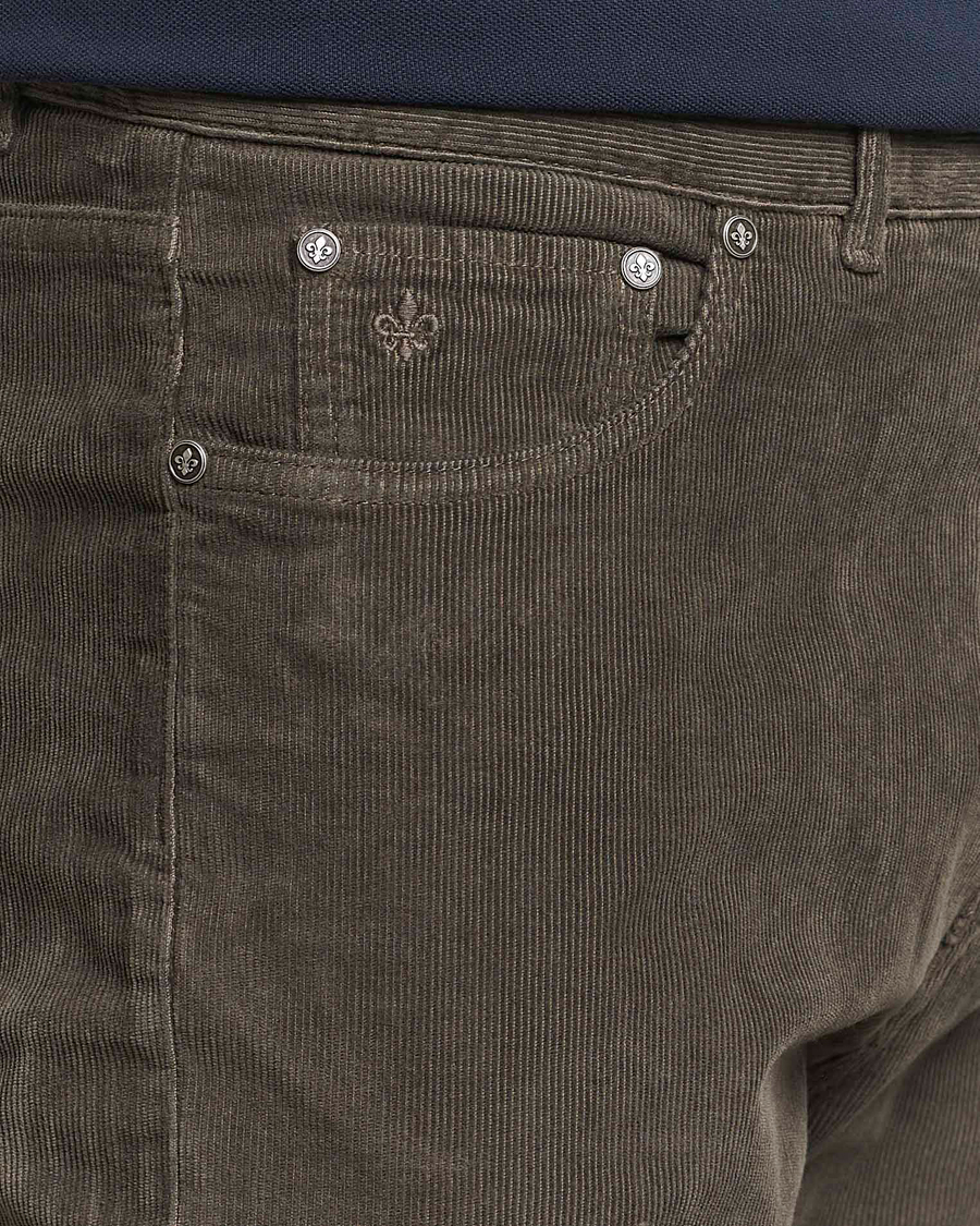 Mies | Housut | Morris | James Corduroy 5-Pocket Pant Olive