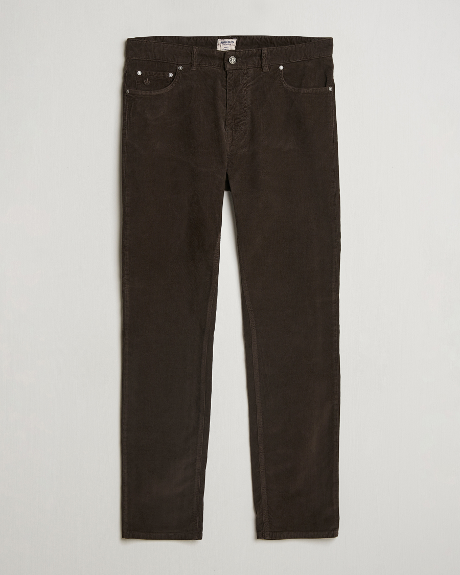 Mies | Housut | Morris | James Corduroy 5-Pocket Pant Brown