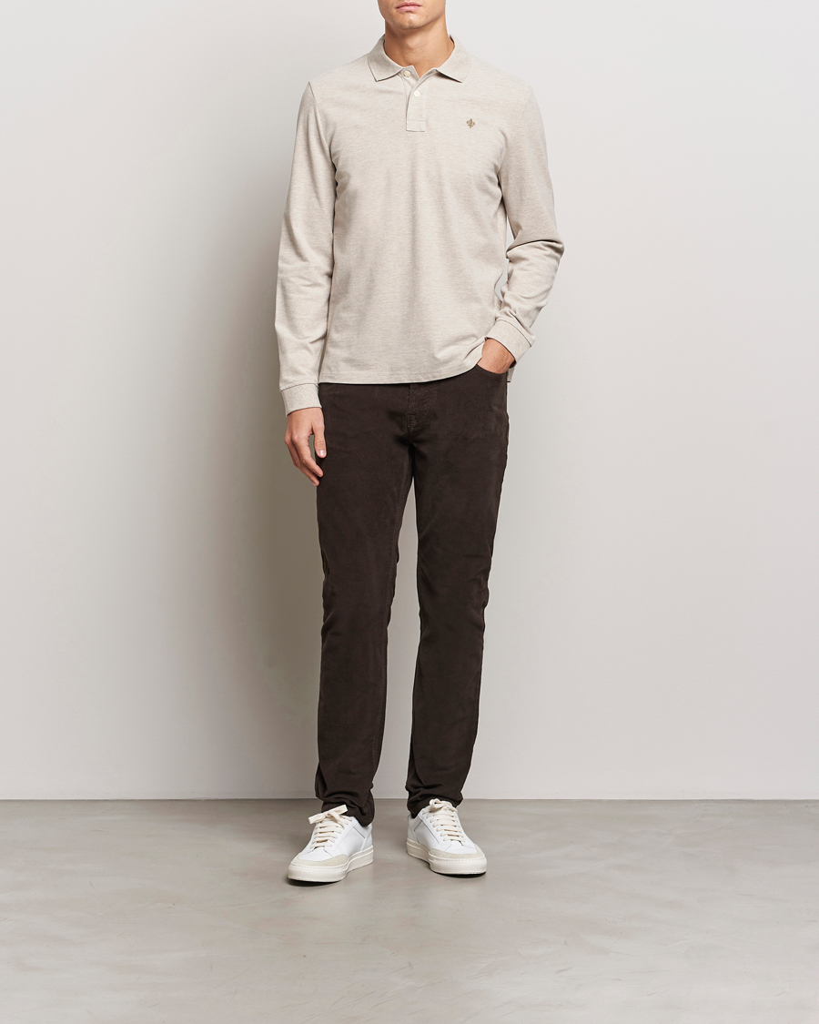 Mies | Housut | Morris | James Corduroy 5-Pocket Pant Brown