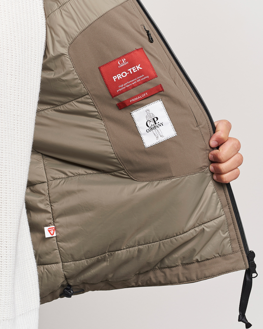 Mies | Takit | C.P. Company | Pro-Tec Lightweight Padded Jacket Mud Green