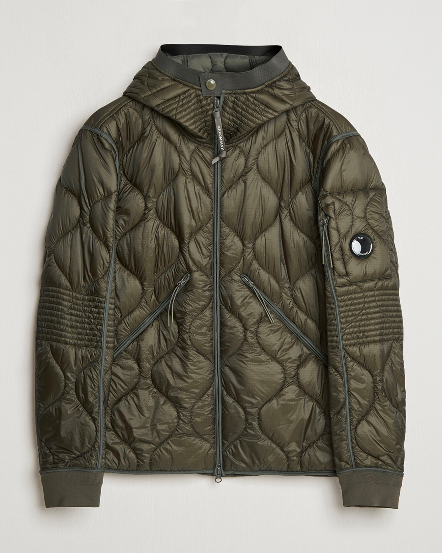 Mies | Takit | C.P. Company | Primaloft Quilted Hood Jacket Green