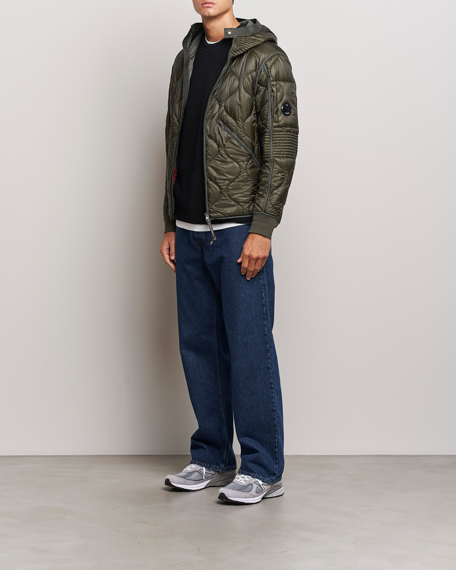 Mies | Takit | C.P. Company | Primaloft Quilted Hood Jacket Green