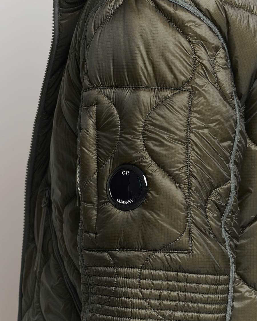 Mies | Takit | C.P. Company | Primaloft Quilted Hood Jacket Green