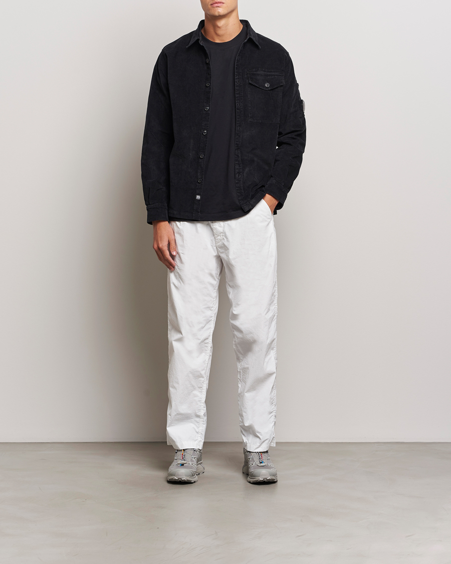 Mies | Kauluspaidat | C.P. Company | Corduroy Lens Overshirt Black