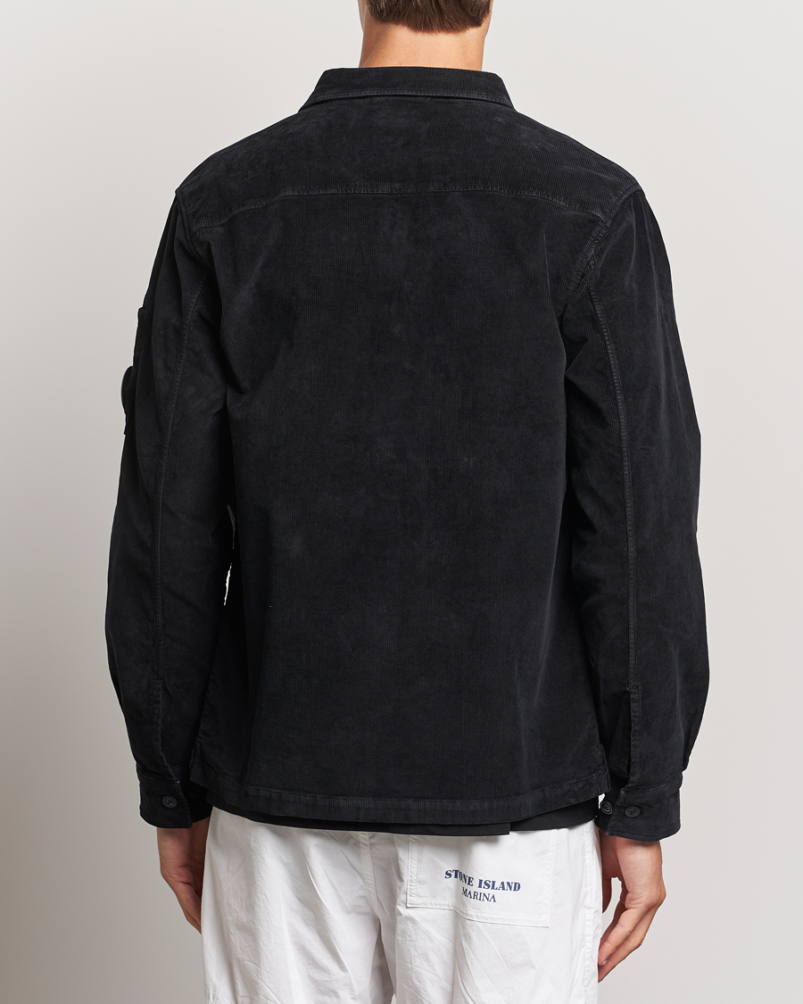 Mies | Kauluspaidat | C.P. Company | Corduroy Lens Overshirt Black