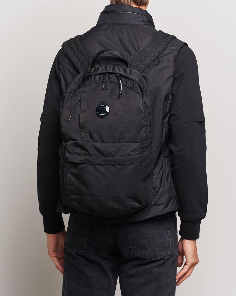 Mies | C.P. Company Nylon B Backpack Black | C.P. Company | Nylon B Backpack Black
