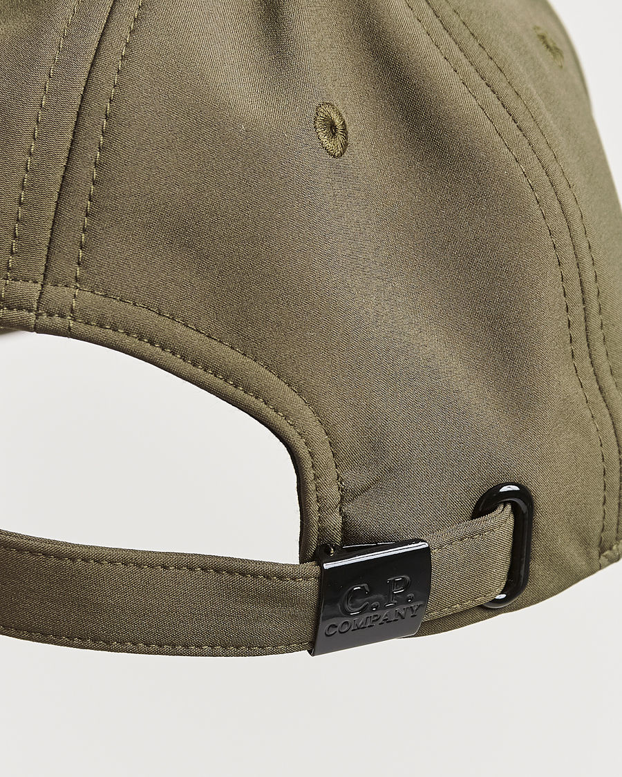 Mies | C.P. Company CP Shell Baseball Cap Olive | C.P. Company | CP Shell Baseball Cap Olive