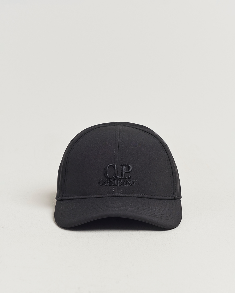 Mies | C.P. Company CP Shell Baseball Cap Black | C.P. Company | CP Shell Baseball Cap Black